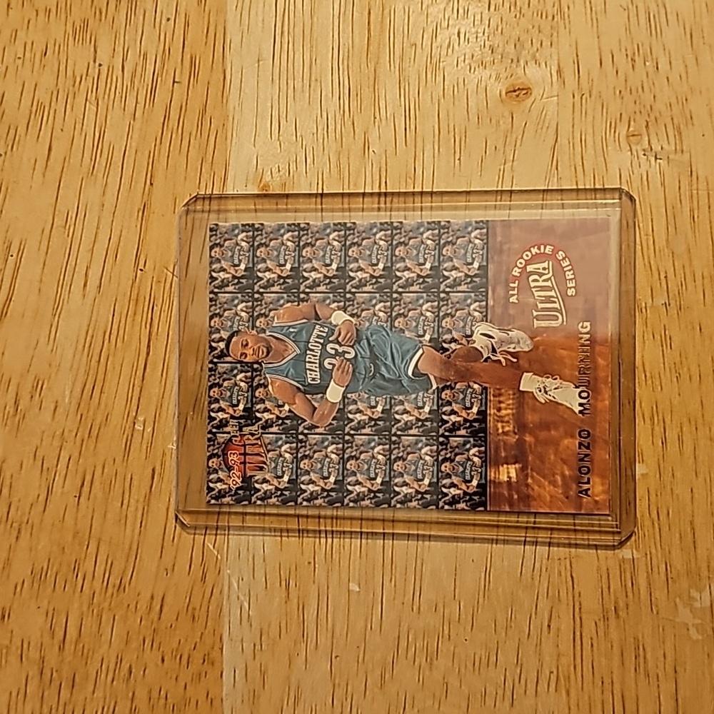1992 Fleer Ultra All Rookies #6 - ALONZO MOURNING RC